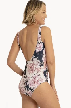 Chiara Gathered Surplice One Piece|Jantzen Sale
