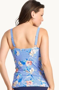 Chilio F/G Cup Ruched Tankini Separate|Sunseeker Clearance