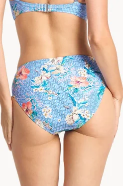 Chilio Ruched Mid Rise Pant|Sunseeker Clearance