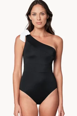 Classic One Shoulder One Piece|Une Piece Hot