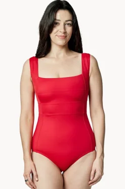 Classic Square Neck One Piece|Une Piece Sale
