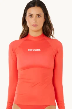 Classic Surf Long Sleeve Suntop|Rip Curl Hot