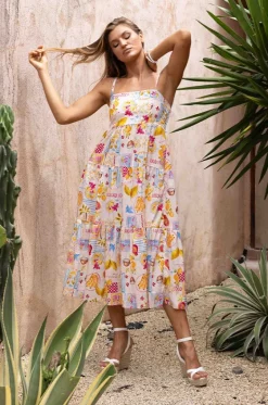 Coco Vacay Ellie Midi Dress|Go Girl Clearance