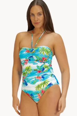 Cocos Islands Bandeau One Piece|Baku Clearance