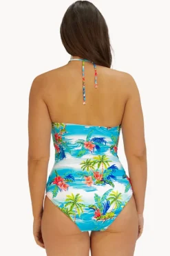 Cocos Islands Bandeau One Piece|Baku Clearance