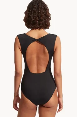 Collective V Neck One Piece|Seafolly Online