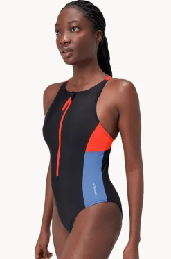 Colourblock Zip One Piece|Speedo Discount