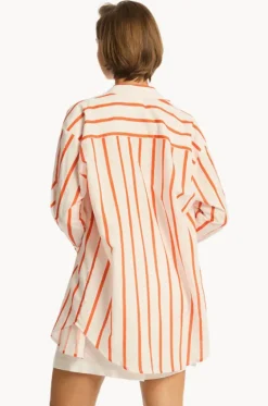 Corfu Stripe Shirt|Sea Level Hot