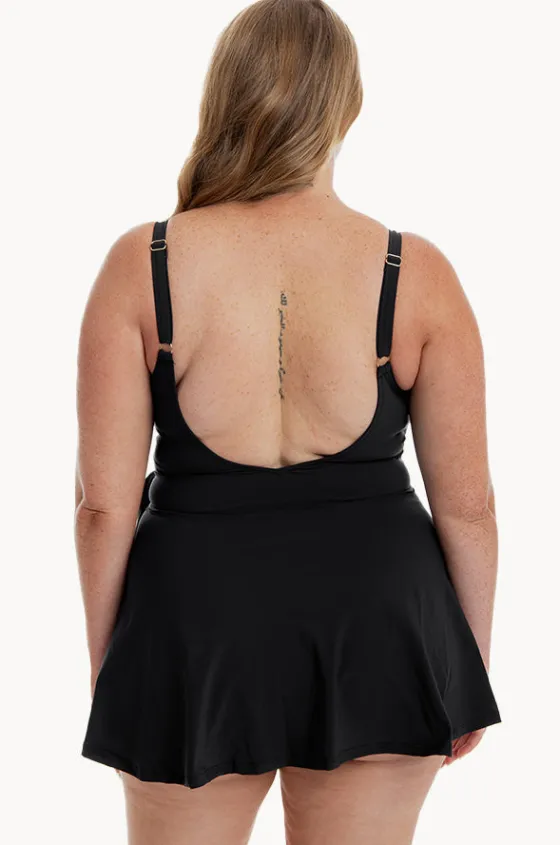 Cross Over Swim Dress|Togs Swimwear Discount