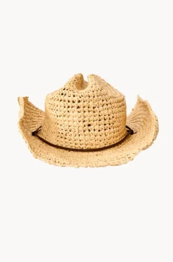 Crushable Straw Cowgirl Hat|Rip Curl New