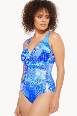 Delta Twist Front One Piece|Togs Swimwear Online