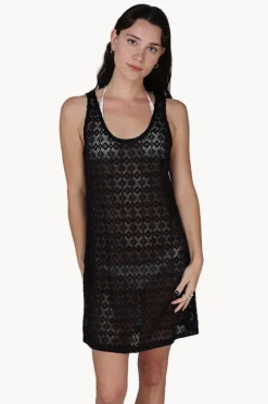 Diamante Scoop Neck Tank Dress|J.valdi New