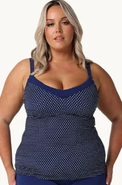 Dots F/G Cup Tankini Separate|Capriosca New