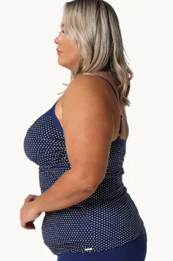 Dots F/G Cup Tankini Separate|Capriosca New