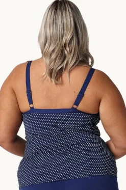 Dots F/G Cup Tankini Separate|Capriosca New