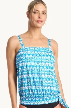 Dynasty Bandeau Blouson Tankini Separate|Poolproof Clearance