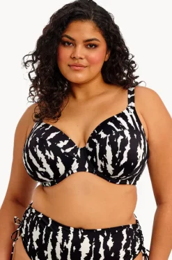 Echo Shell H Cup Plunge Bra|Elomi Swimwear Online