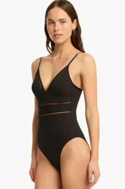 Eco Essentials Cross Back Tri One Piece|Sea Level Discount