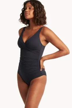 Eco Essentials Cross Front One Piece|Sea Level Online