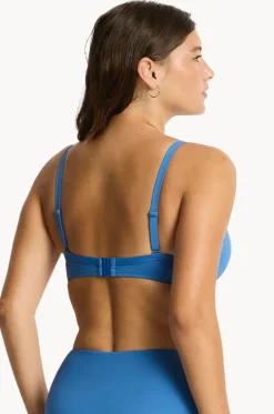 Eco Essentials D/DD Cup Cross Front Bra|Sea Level Sale