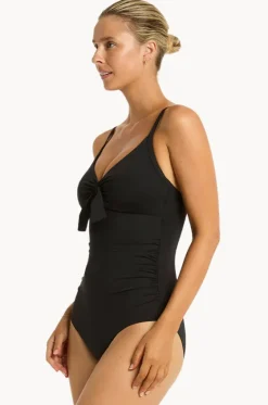 Eco Essentials DD/E Cup Tie Front One Piece|Sea Level New