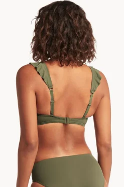 Eco Essentials Frill Bra|Sea Level Hot