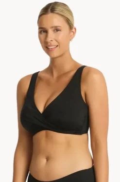 Eco Essentials G Cup Cross Front Bra|Sea Level Best