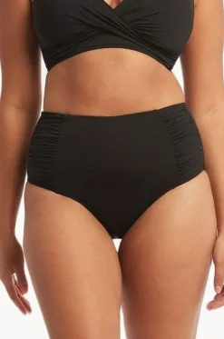 Eco Essentials Gathered High Waist Pant|Sea Level Best