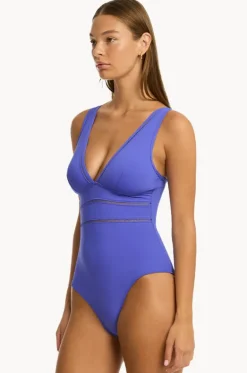 Eco Essentials Spliced One Piece|Sea Level Hot