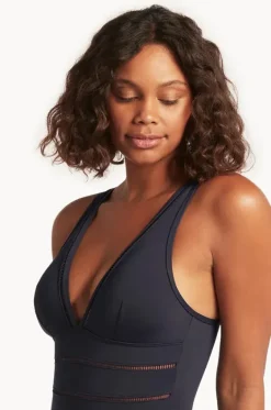 Eco Essentials Spliced One Piece|Sea Level Discount