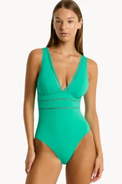 Eco Essentials Spliced One Piece|Sea Level New