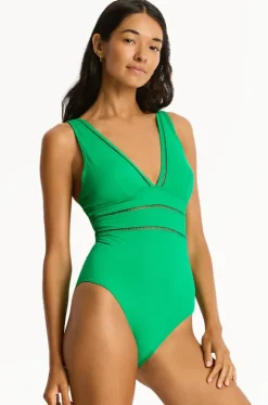 Eco Essentials Spliced One Piece|Sea Level New