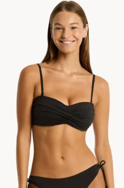 Eco Essentials Twist Bandeau|Sea Level Hot