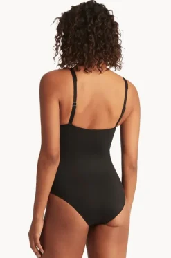 Eco Essentials Twist Front One Piece|Sea Level Clearance