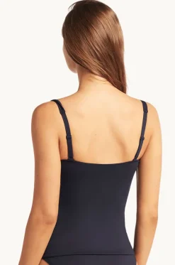 Eco Essentials Twist Front Tankini Separate|Sea Level New