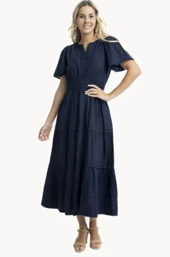 Essentials Poplin Maxi Dress|Orientique Clearance