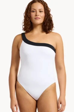 Eternal One Shoulder One Piece|Jets Clearance