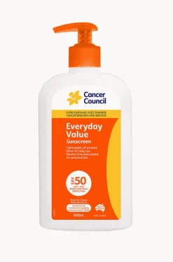 Everyday Sunscreen 50+ 500ml|Cancer Council Australia Hot