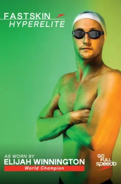 Fastskin Hyper Elite Mirror Goggle|Speedo New