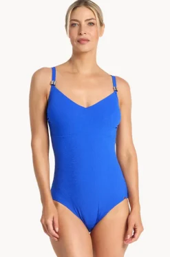Fierce F/G Cup Ruched Front One Piece|Jantzen