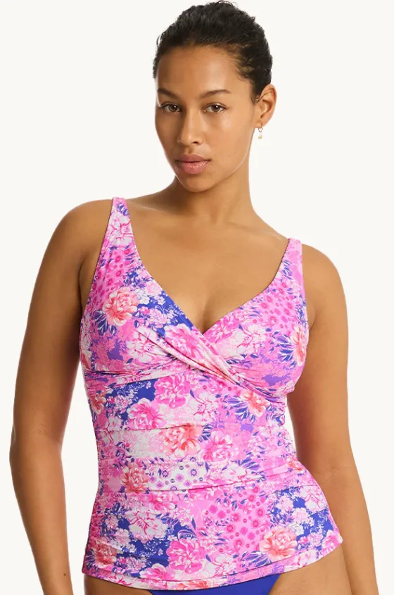 Fiesta Cross Front Tankini Separate|Sea Level Best