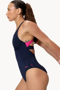 Flex Band One Piece|Speedo New