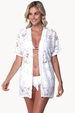 Floral Crochet Kimono|J.valdi Online