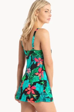 Floral Empire Swim Dress|Jantzen