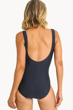 Floral Square Neck One Piece|Jantzen Clearance