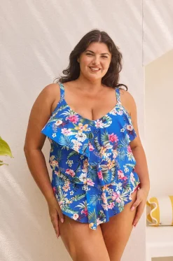 Florida Tiered Frill Tankini Separate|Capriosca Discount