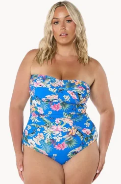 Florida Twist Bandeau One Piece|Capriosca Outlet