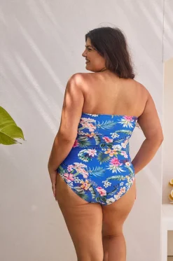 Florida Twist Bandeau One Piece|Capriosca Outlet