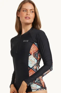 Forever Folk Reef Break Long Sleeve Suntop|Billabong