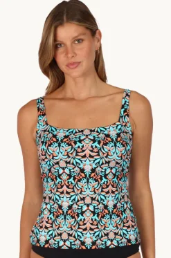 Free Spirit D/E Cup Square Neck Tankini Separate|Baku Sale